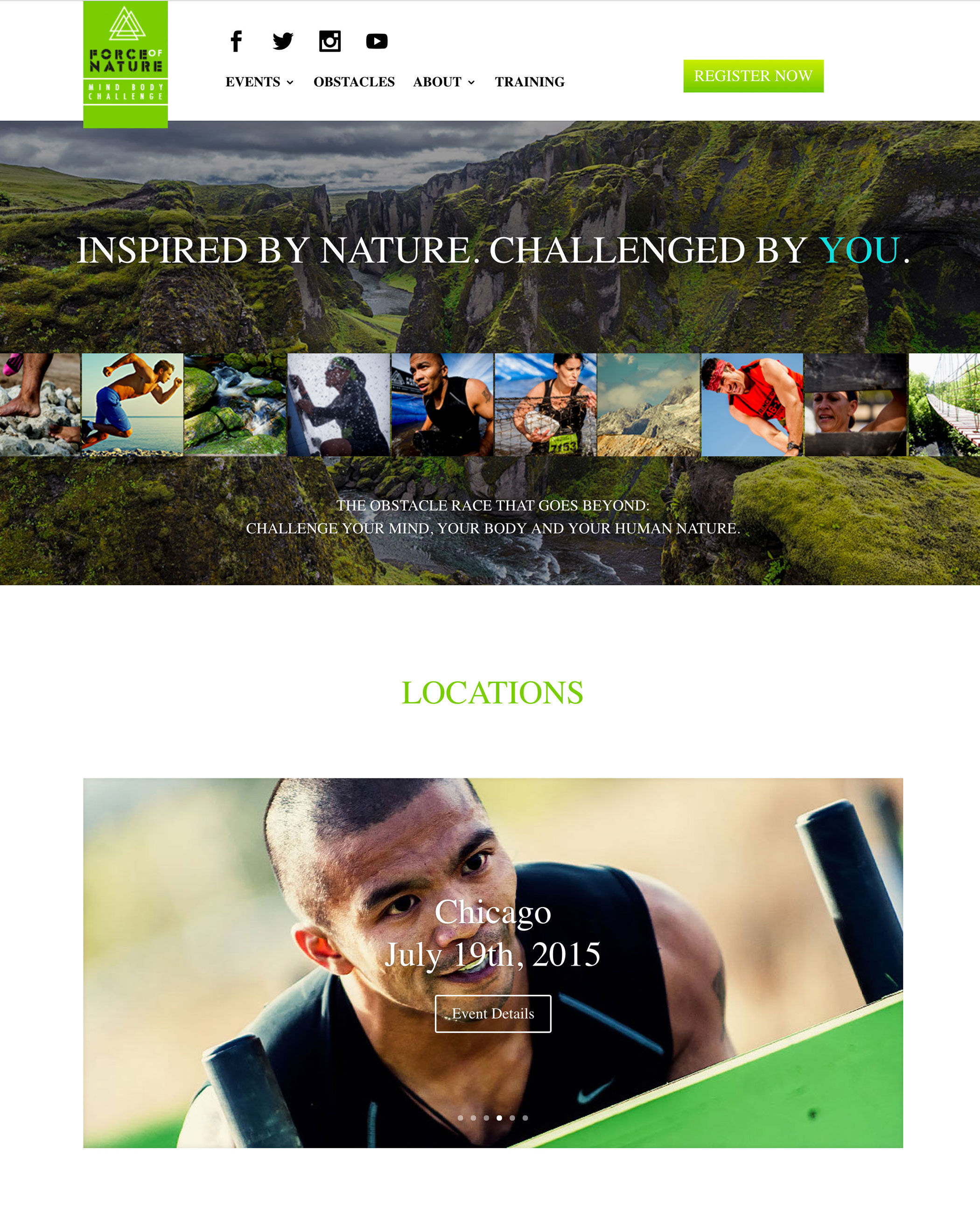 Force of Nature Home Page