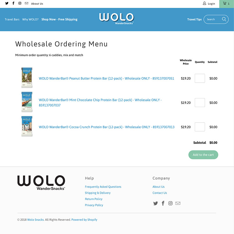 wolo-ordering