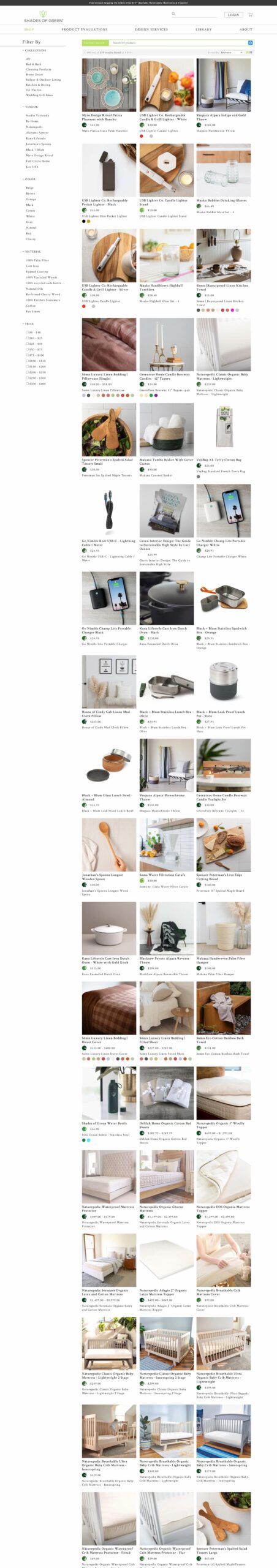 All – Shades of Green