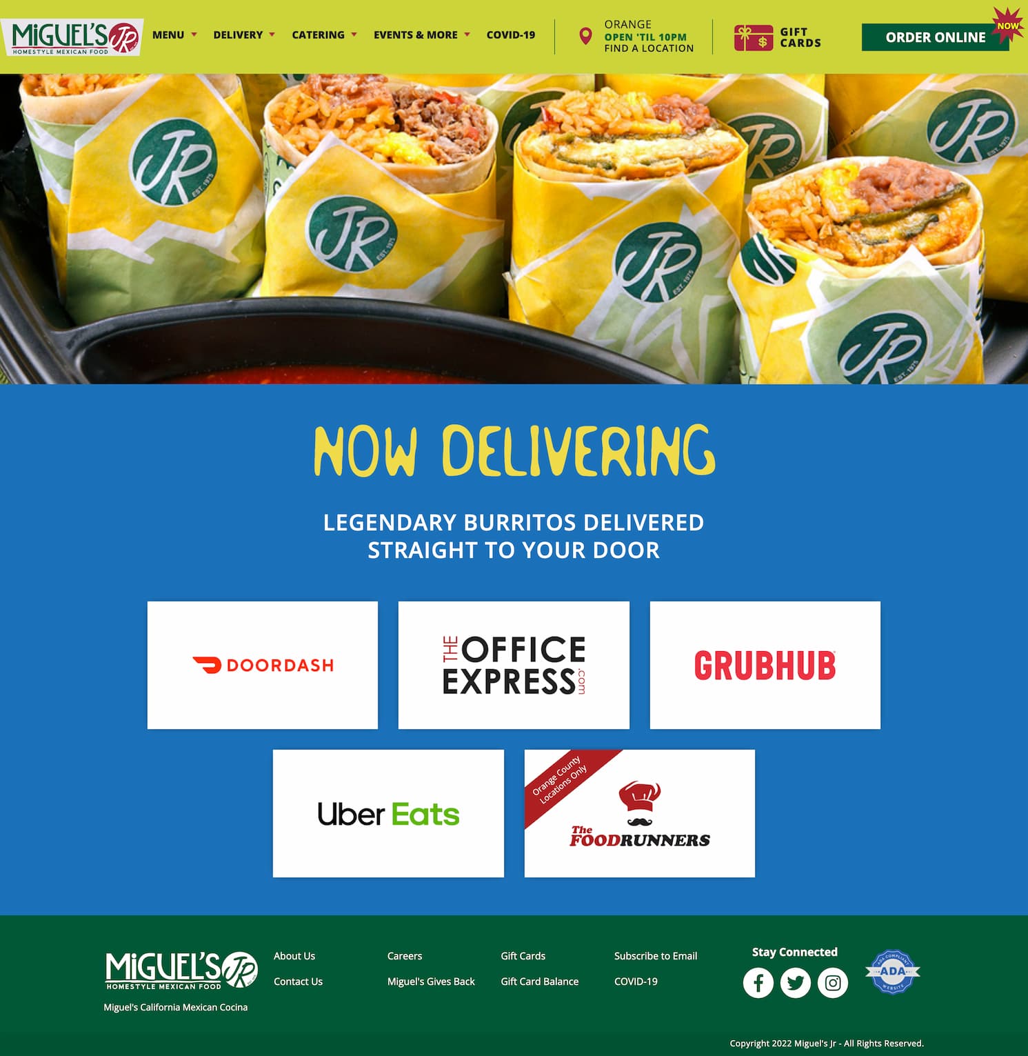 Miguel's Jr . _ Fast Delivery of Homestyle Mexican Food - Miguel’s Jr. Homestyle Mexican Food